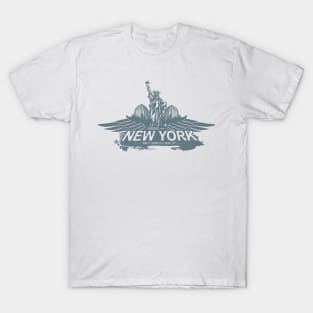 New York City Skyline Skyscrapers T-Shirt